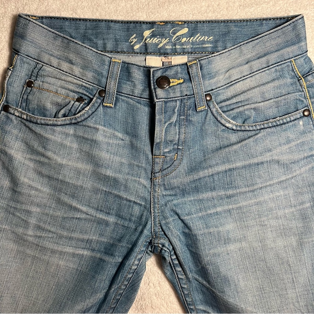 Juicy Couture Distressed Boyfriend Jeans